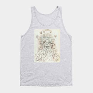 schizophrenic cat Tank Top